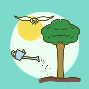 植树节的1000字作文(图1)