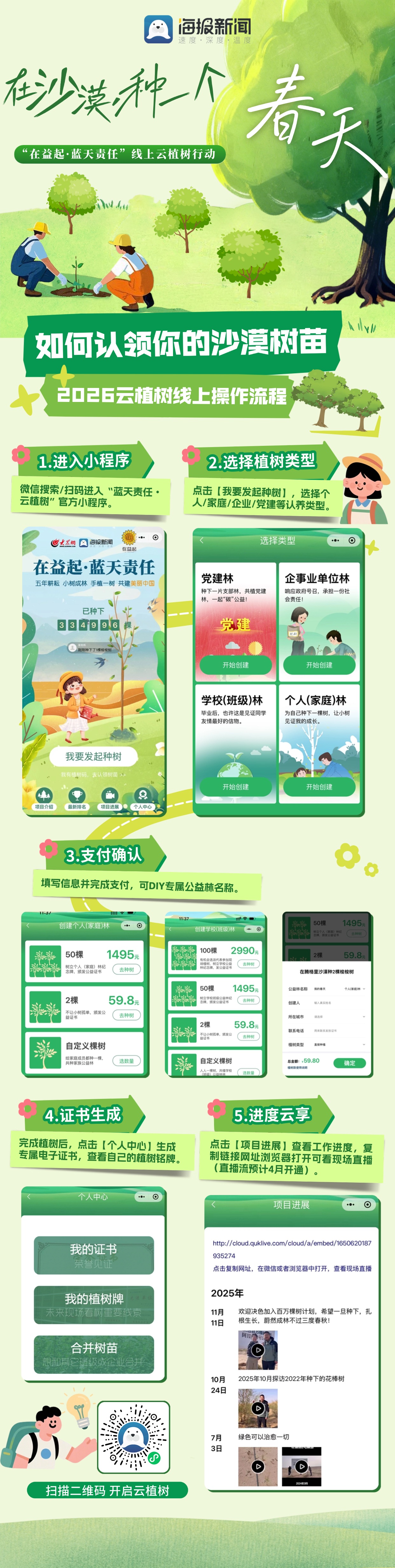 嘿！这是一封来自阿拉善的植树邀请信(图5)